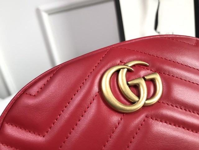 Gucci腰包 476434 GUCCI古馳GG Marmont系列 DSVRT Gucci原廠皮女士腰包  gqy3624